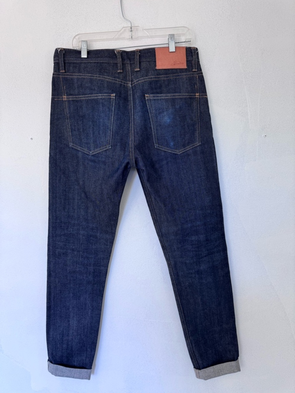 3sixteen NT-100x Narrow Tapered Indigo Selvedge Jeans size 33 - Picture 10 of 14